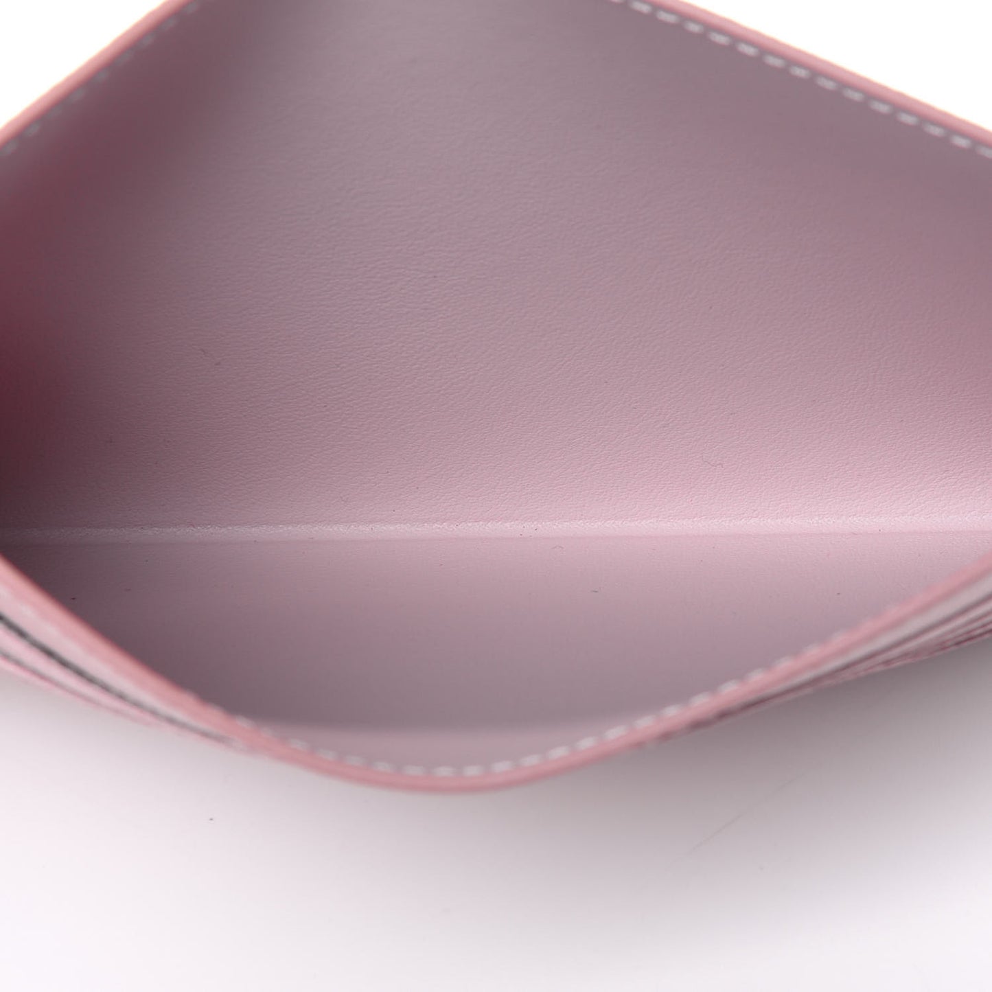 Calfskin Felicie Card Holder Insert Rose Ballerine