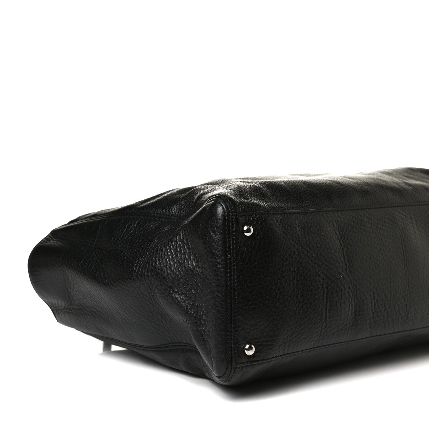 Chanel Deerskin Cerf Executive Shopper Tote Black 7 of 18