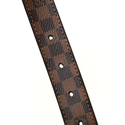 Louis Vuitton Mini Damier Ebene 25mm LV Initiales Belt 85 34 4 of 6