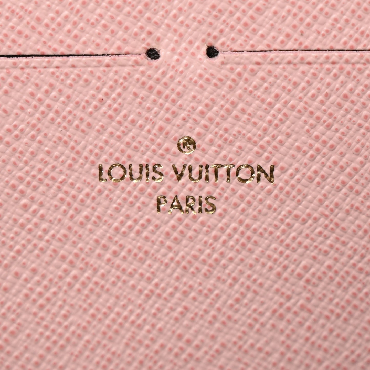 Monogram Clemence Wallet Rose Ballerine