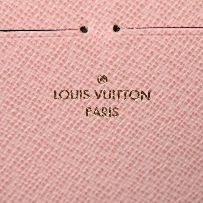 Louis Vuitton Monogram Clemence Wallet Rose Ballerine 6 of 9