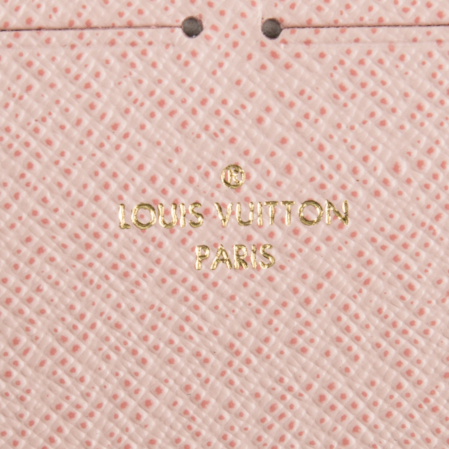 Calfskin Felicie Card Holder Insert Rose Ballerine