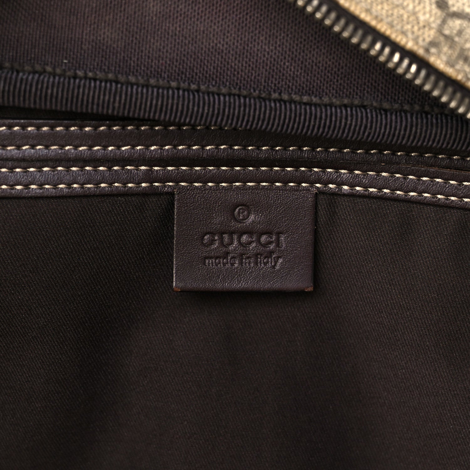 Gucci GG Plus Monogram Large Messenger Bag Dark Brown 6 of 10