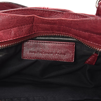 Balenciaga Agneau Giant 21 Silver Hardware Part Time Pourpre 6 of 9