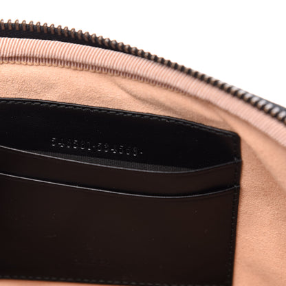 Gucci Calfskin Matelasse Mini GG Marmont Chain Crossbody Bag Black 9 of 13