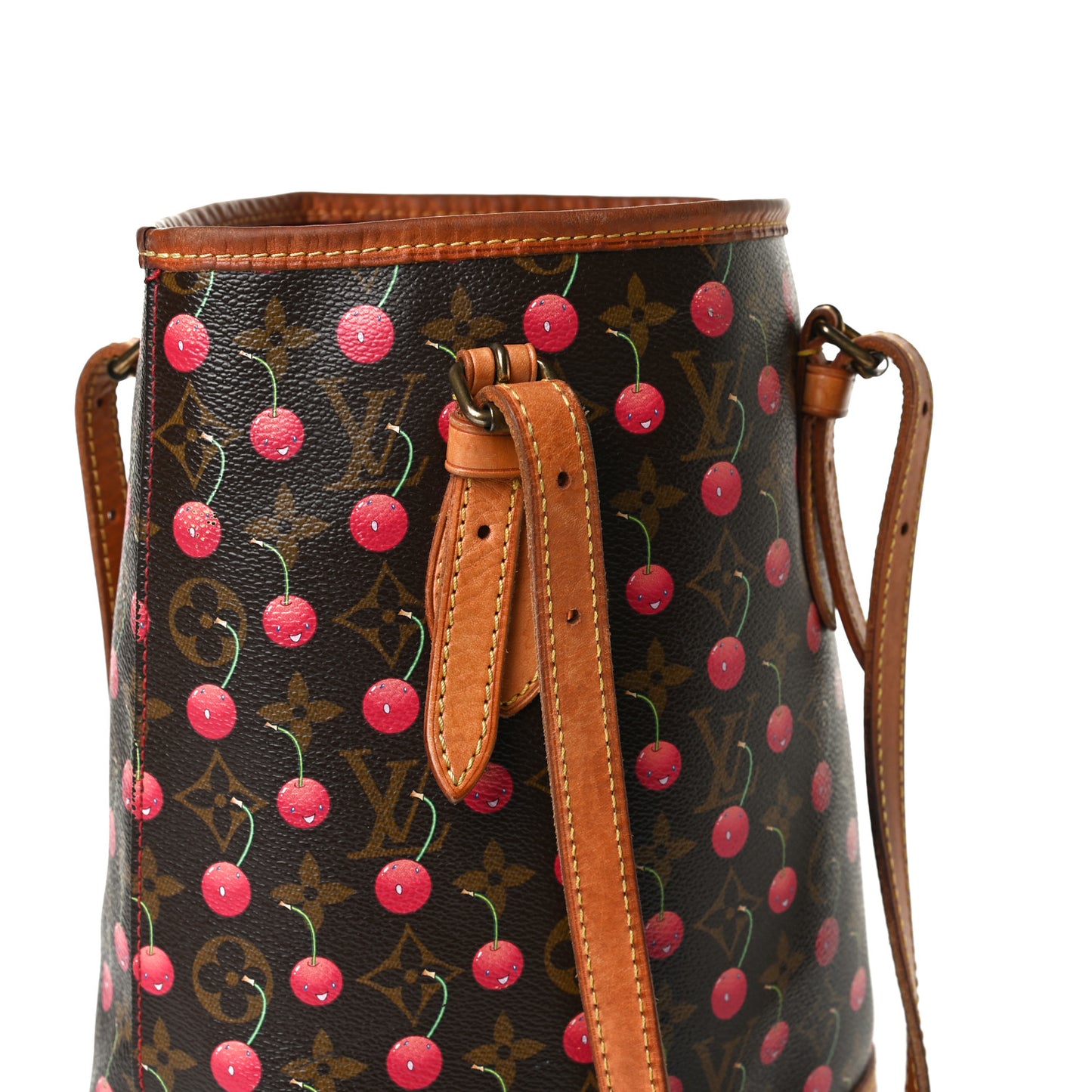 Monogram Cerises Bucket Bag