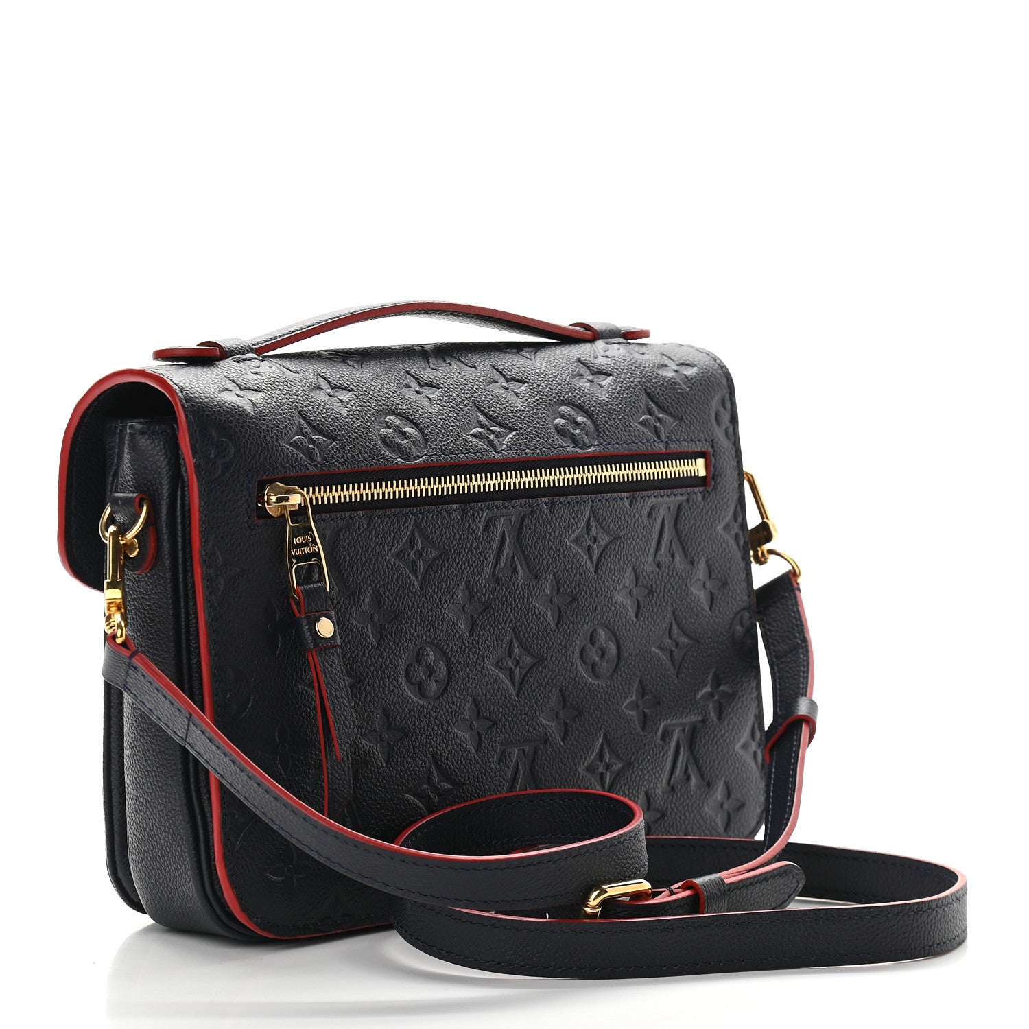Louis Vuitton Empreinte Pochette Metis Marine Rouge 3 of 9