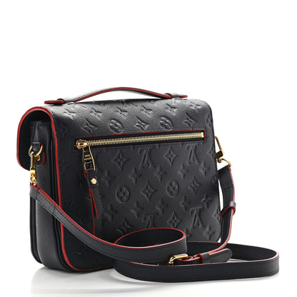 Louis Vuitton Empreinte Pochette Metis Marine Rouge 3 of 9