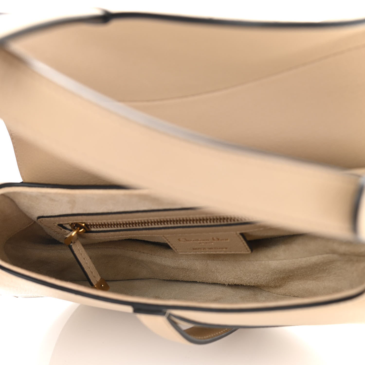 Christian Dior Shiny Goatskin Saddle Bag Corda 5 of 10