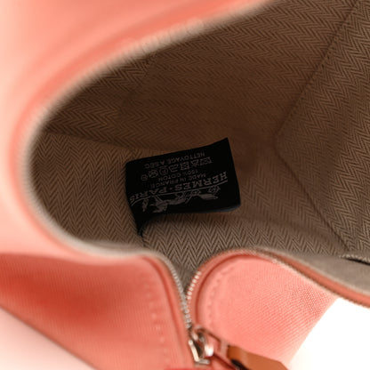 Hermes Canvas Small Bride-A-Brac Pouch Goyave 6 of 7