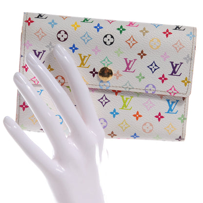 Louis Vuitton Monogram Multicolor Alexandra Wallet White 2 of 8