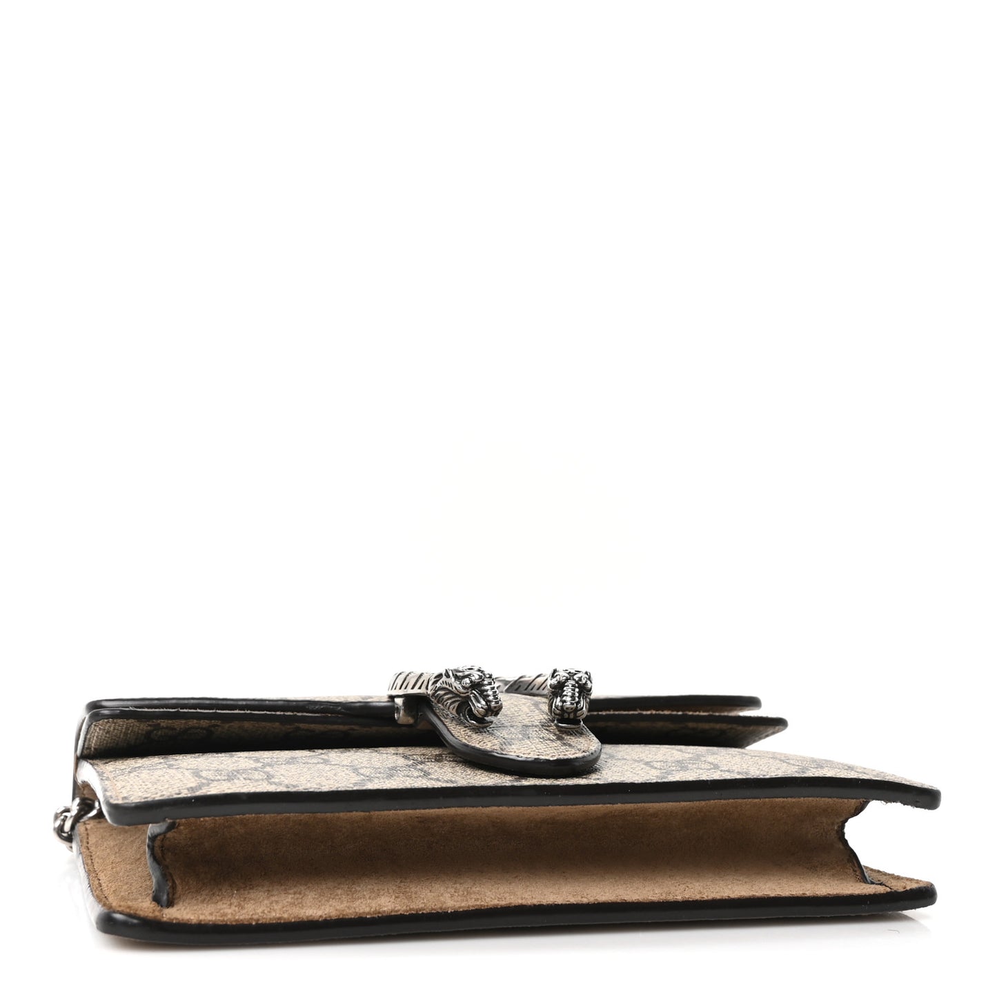 GG Supreme Monogram Super Mini Dionysus Shoulder Bag Taupe