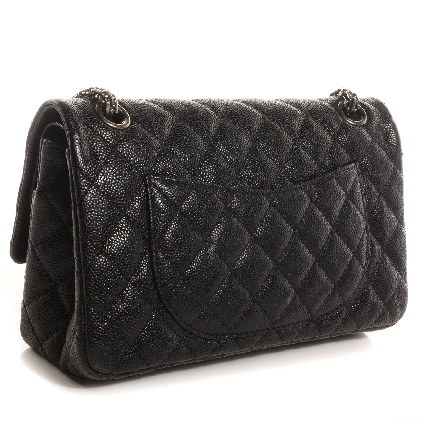 Caviar Quilted 2.55 Reissue 255 Black