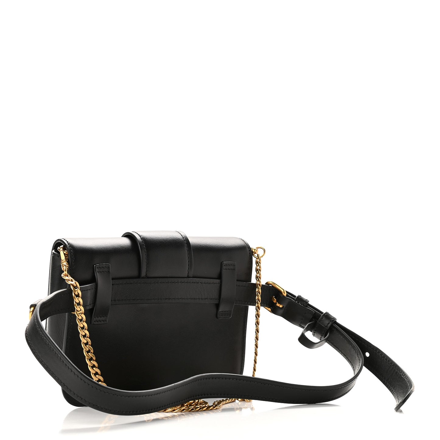 City Calf Cahier Belt Bag Black