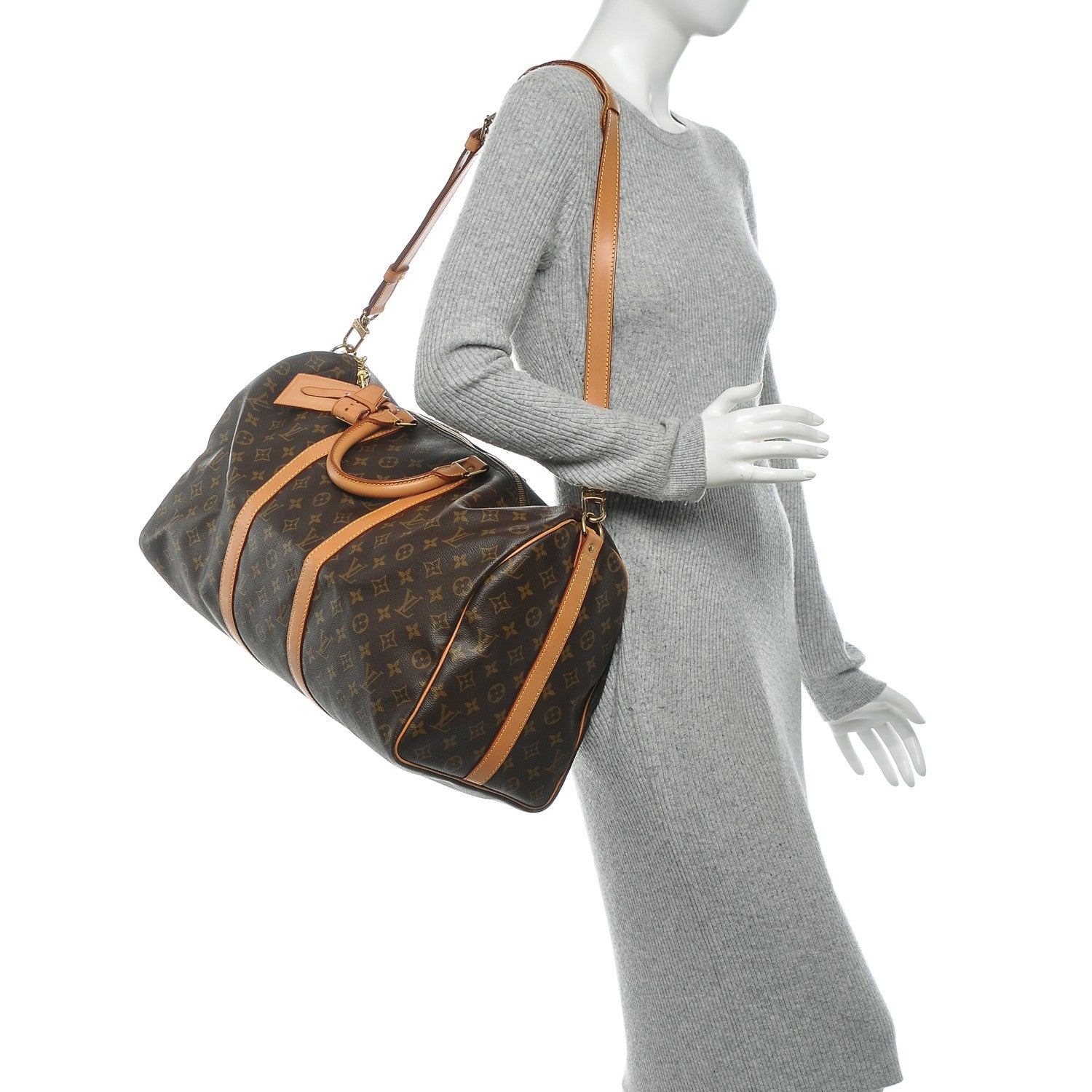 Louis Vuitton Monogram Keepall Bandouliere 50 2 of 7