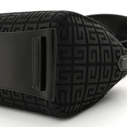Givenchy Calfskin Jacquard Fabric 4G Mini Antigona Black 10 of 12