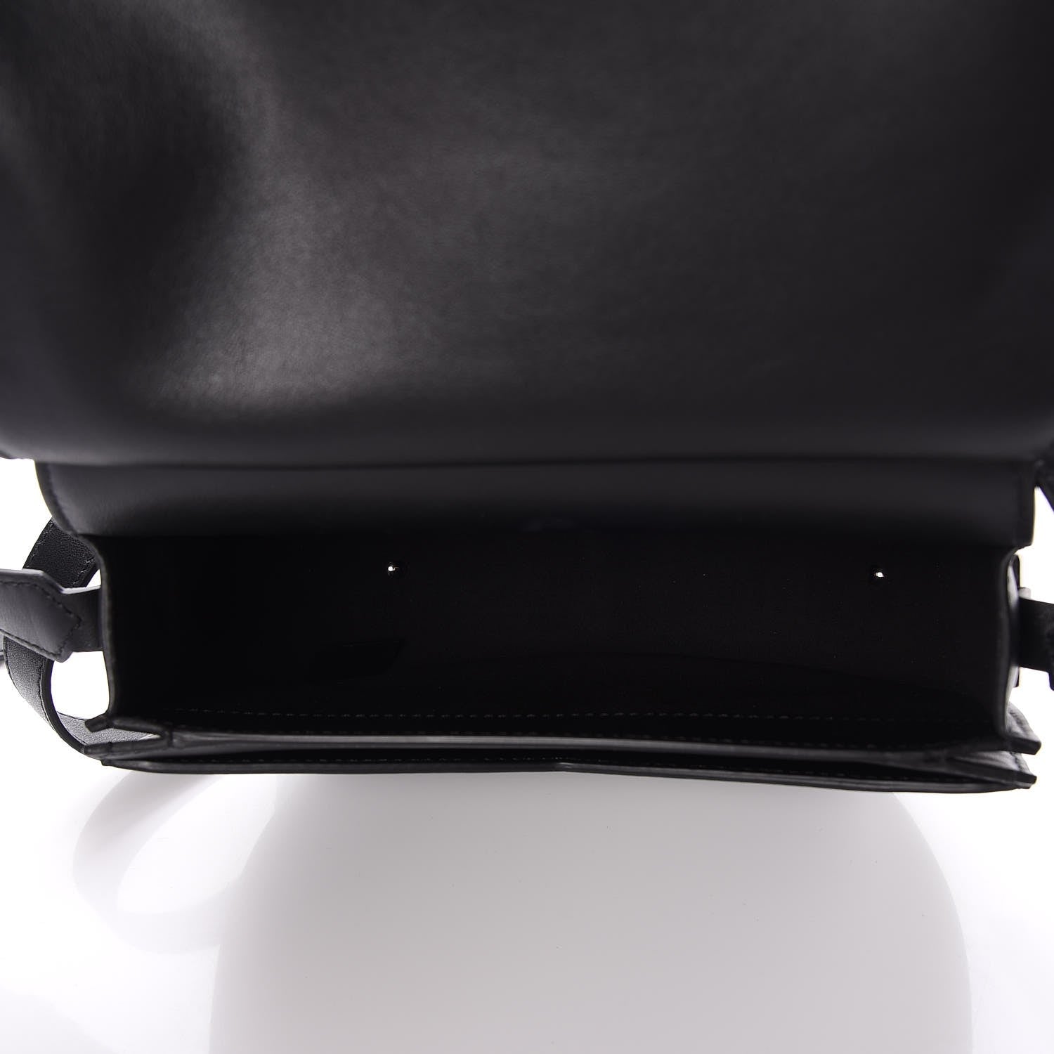 Givenchy Calfskin Mini Infinity Saddle Bag Black 5 of 6