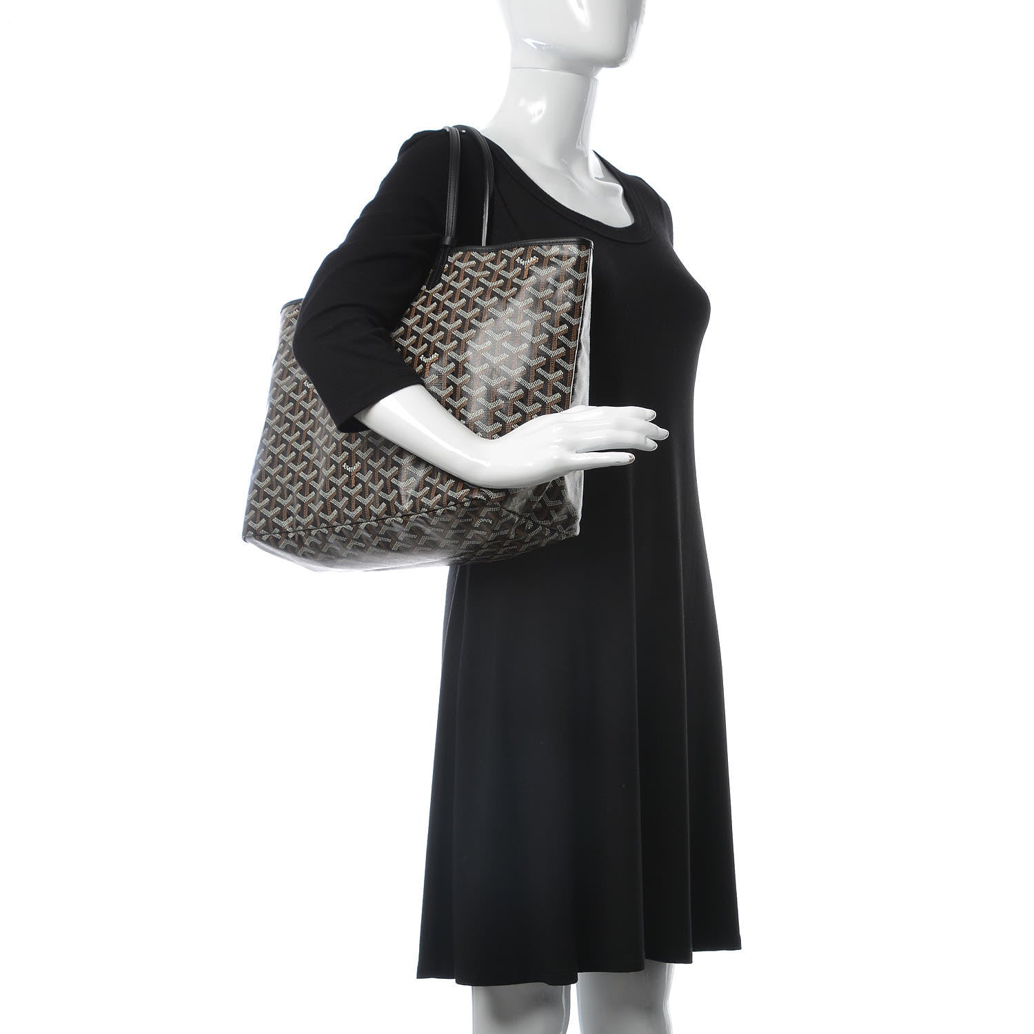 Goyard Goyardine Saint Louis PM Black 2 of 10