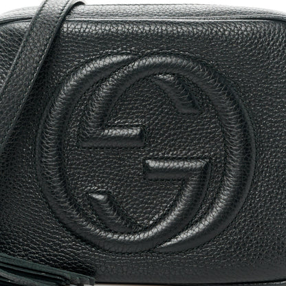 Gucci Pebbled Calfskin Small Soho Disco Bag Black 8 of 10