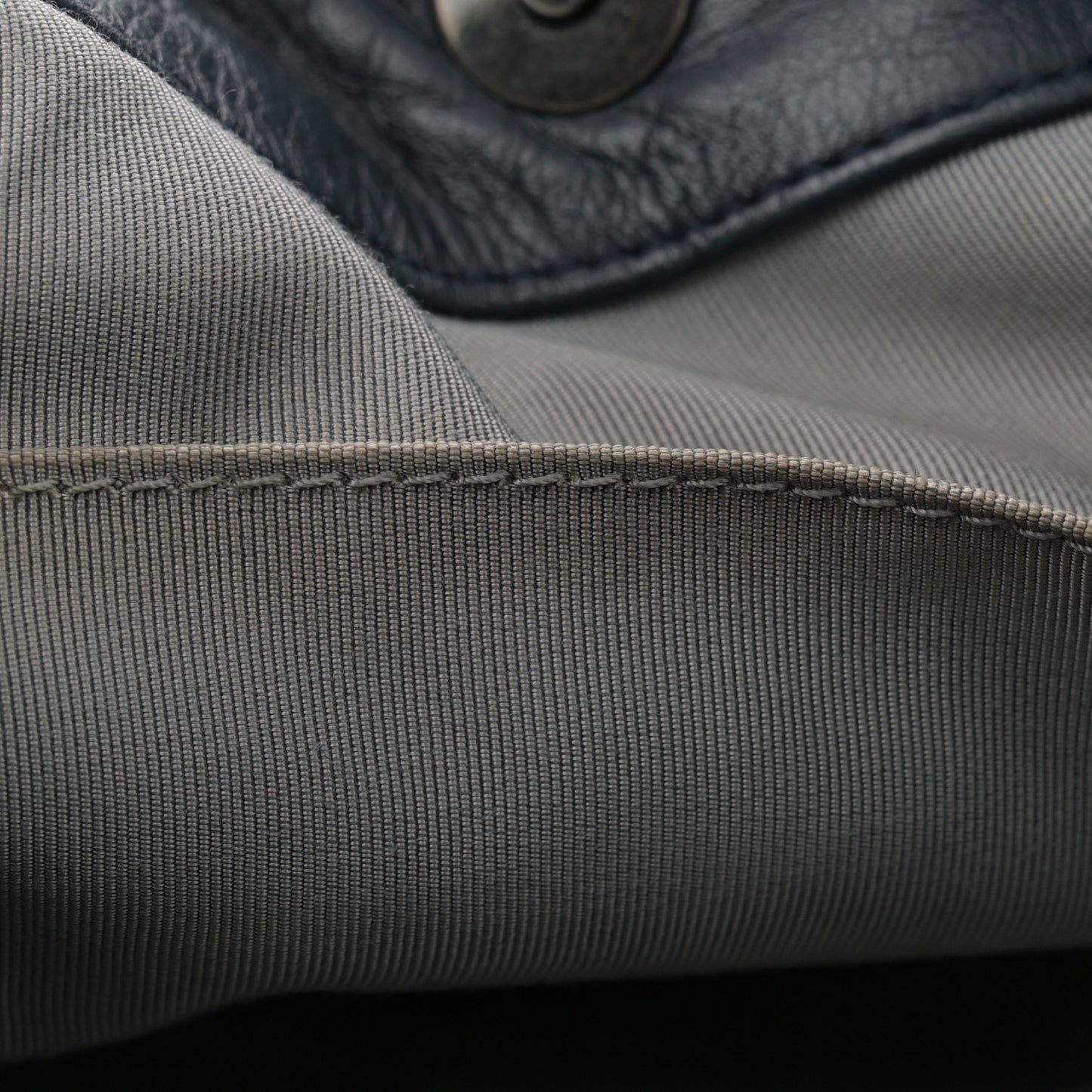 Calfskin Coco Pleats Hobo Dark Blue