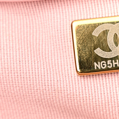 Chanel Lambskin Quilted Medium Chanel 19 Flap Light Pink 7 of 10