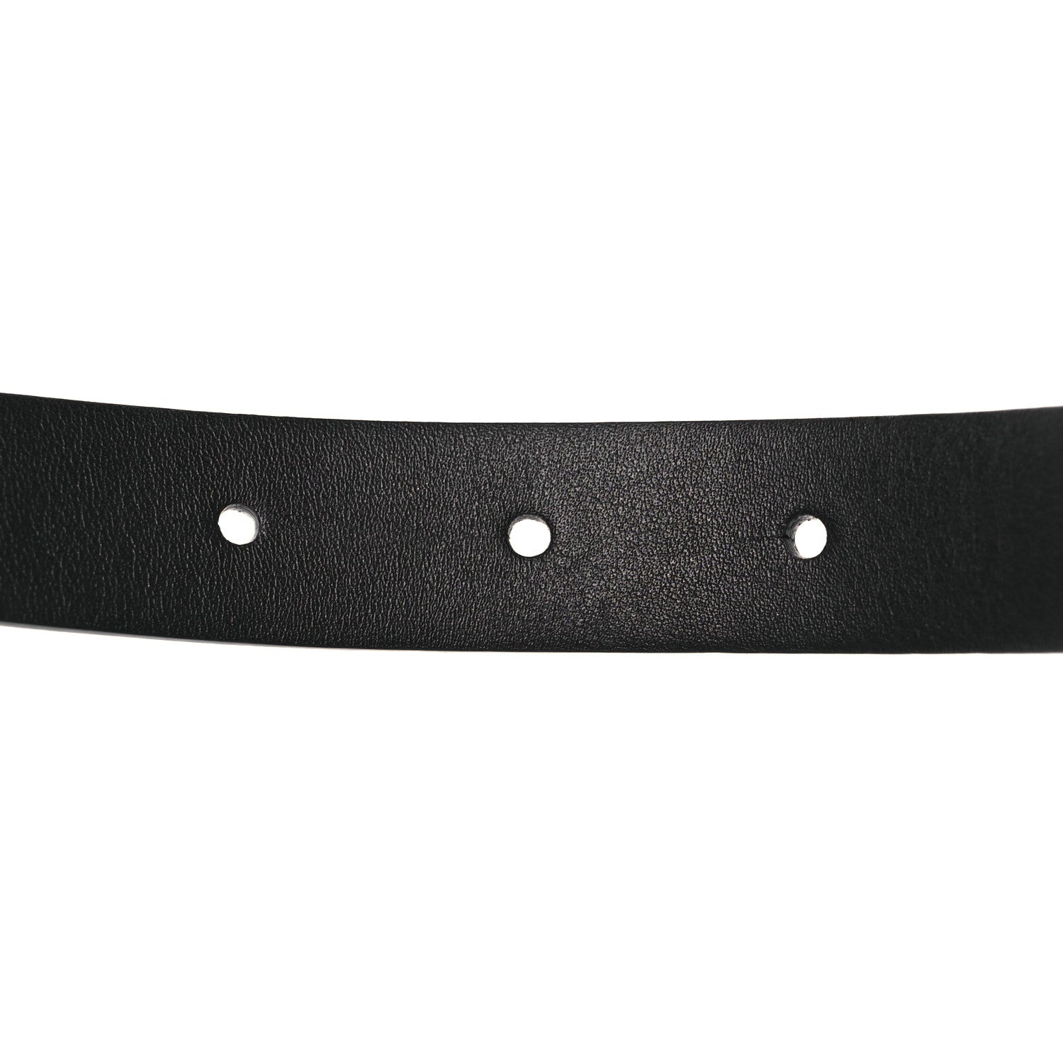 Chanel Calfskin Quilted CC Belt 75 30 Black White 4 of 11
