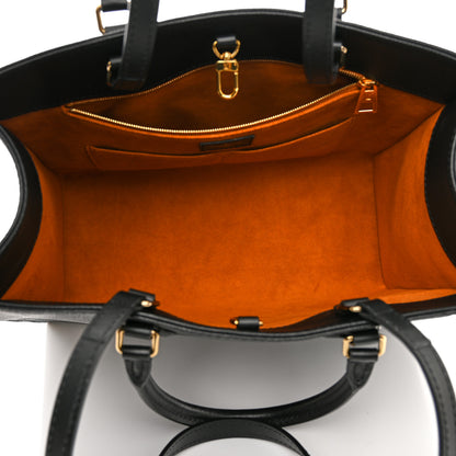 Louis Vuitton Empreinte Monogram Giant Onthego MM Black 5 of 9