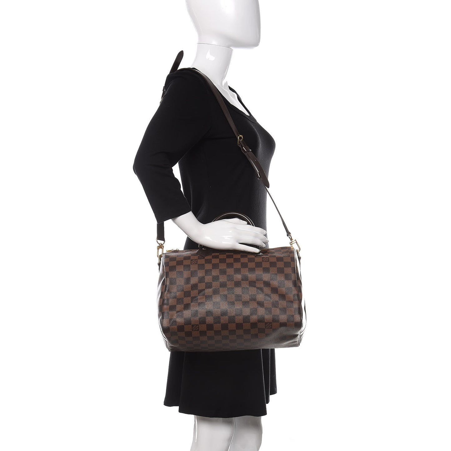 Damier Ebene Speedy Bandouliere 30