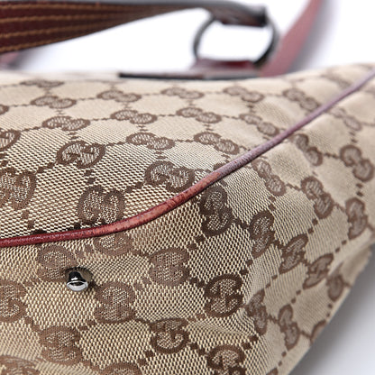 Gucci Monogram Medium Tote Red 12 of 13