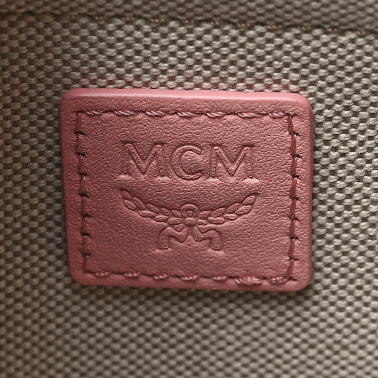 MCM Visetos Small Aren Hobo Blossom Pink 6 of 10