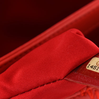 Chanel Lambskin Ultimate Stitch Maxi Flap Red 7 of 16