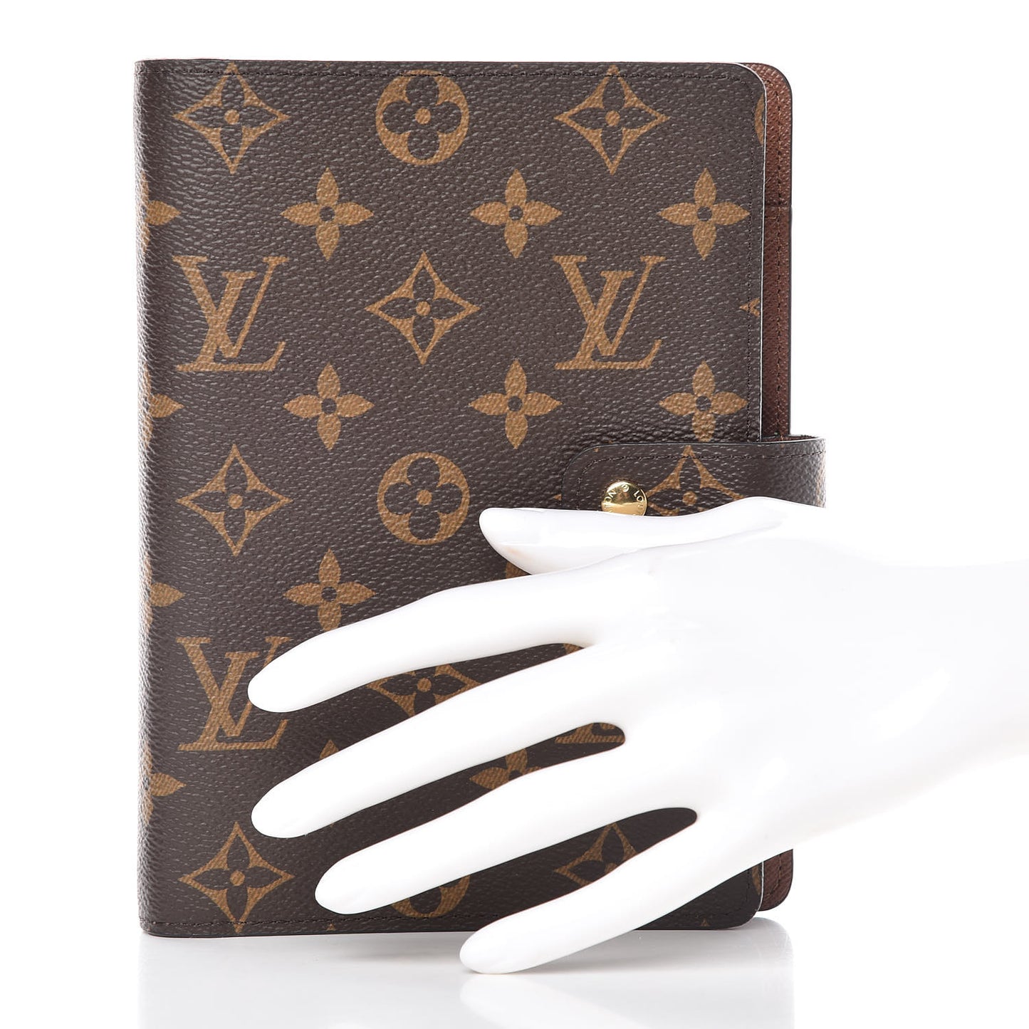 Monogram Medium Ring Agenda Cover