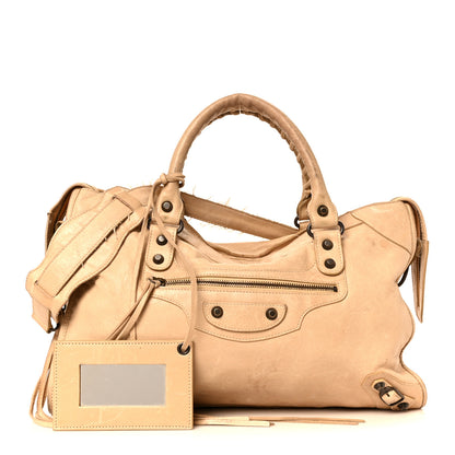 Balenciaga Agneau Classic Hardware City Sahara 3 of 16