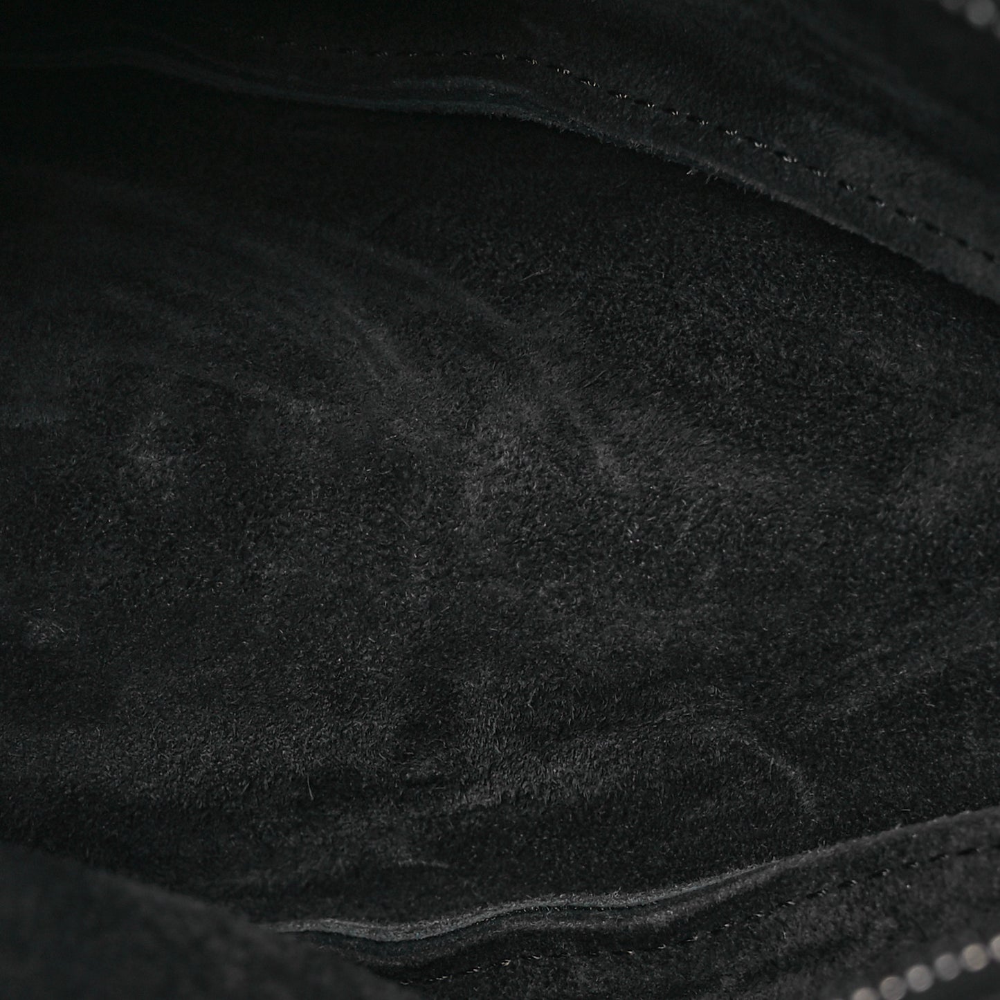 Smooth Calfskin Small Slouchy Banana Bag Black