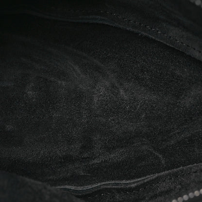 The Row Smooth Calfskin Small Slouchy Banana Bag Black 5 of 11