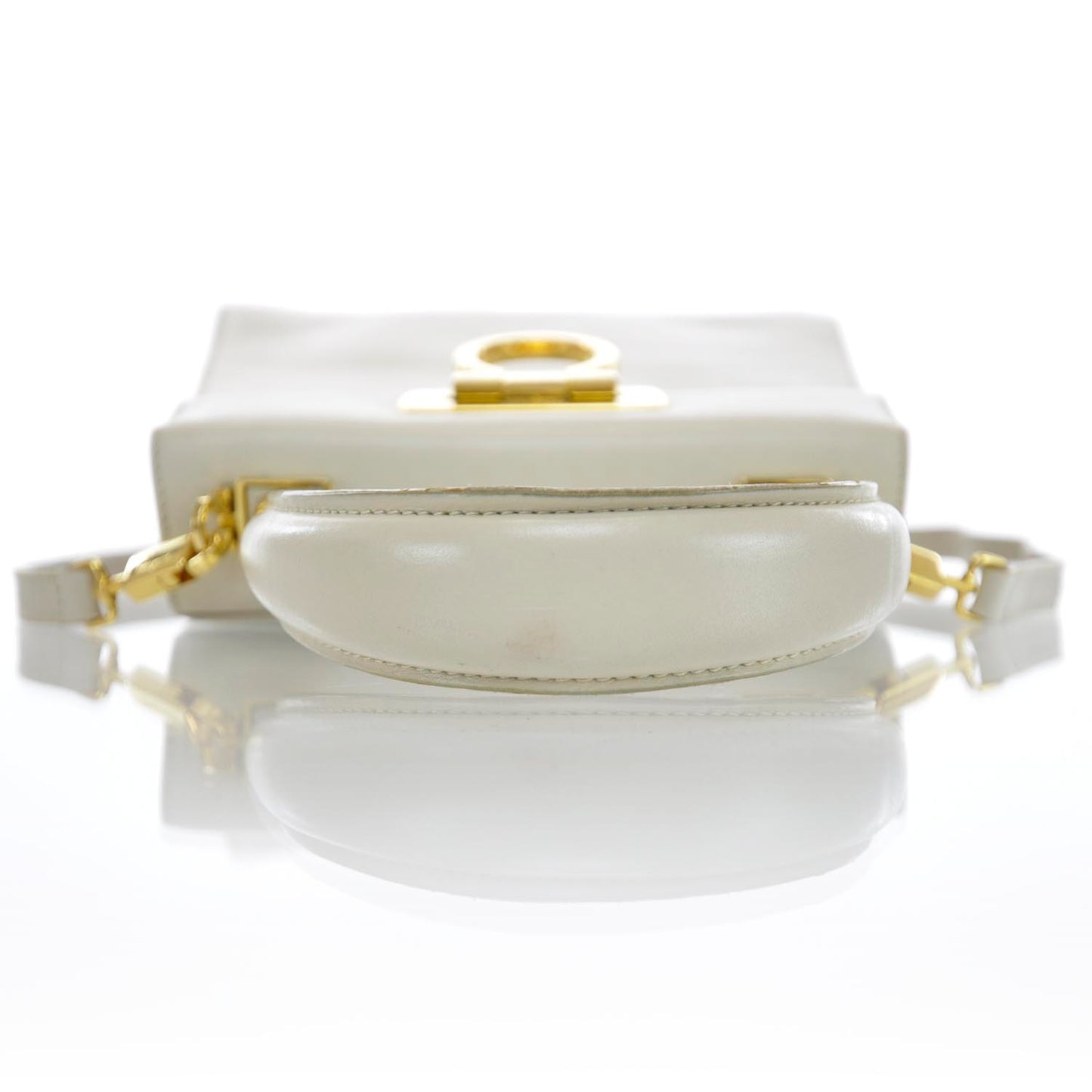 SALVATOREFERRAGAMOLeatherGanciniShoulderBag