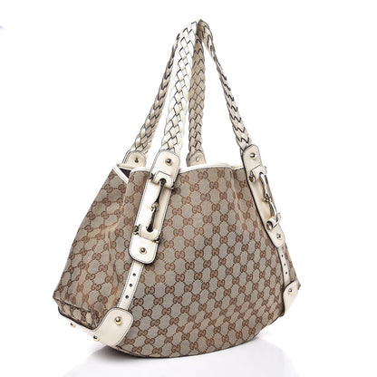Gucci Monogram Medium Pelham Shoulder Bag Off White 3 of 7