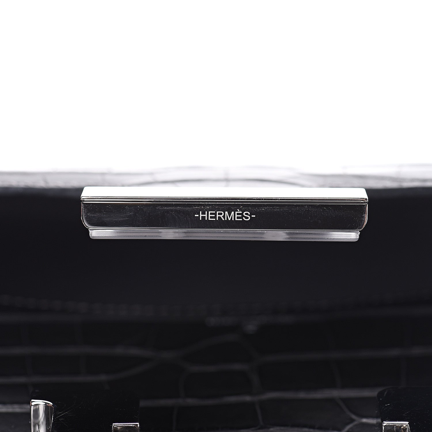 Hermes Matte Alligator Constance 24 Graphite 11 of 24