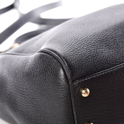 Dolce & Gabbana Grained Deerskin Medium Miss Sicily Satchel Black 11 of 16