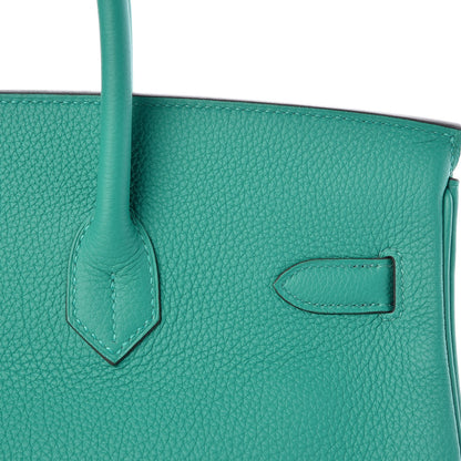 Hermes Togo Birkin 35 Vert Verone 9 of 40
