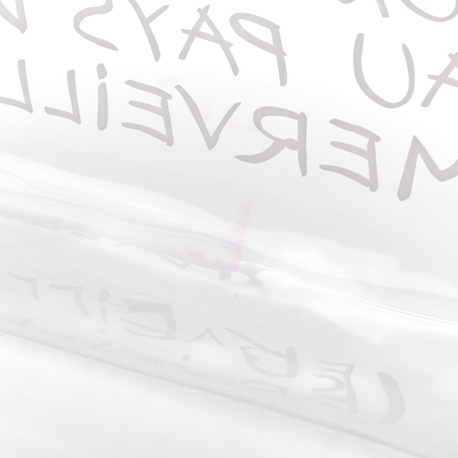 Hermes Vinyl Souvenir De L'Exposition Kelly Transparent 9 of 9