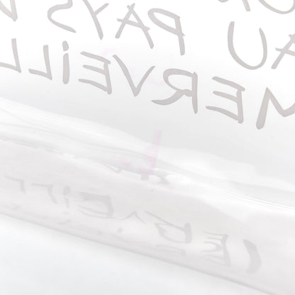 Hermes Vinyl Souvenir De L'Exposition Kelly Transparent 9 of 9