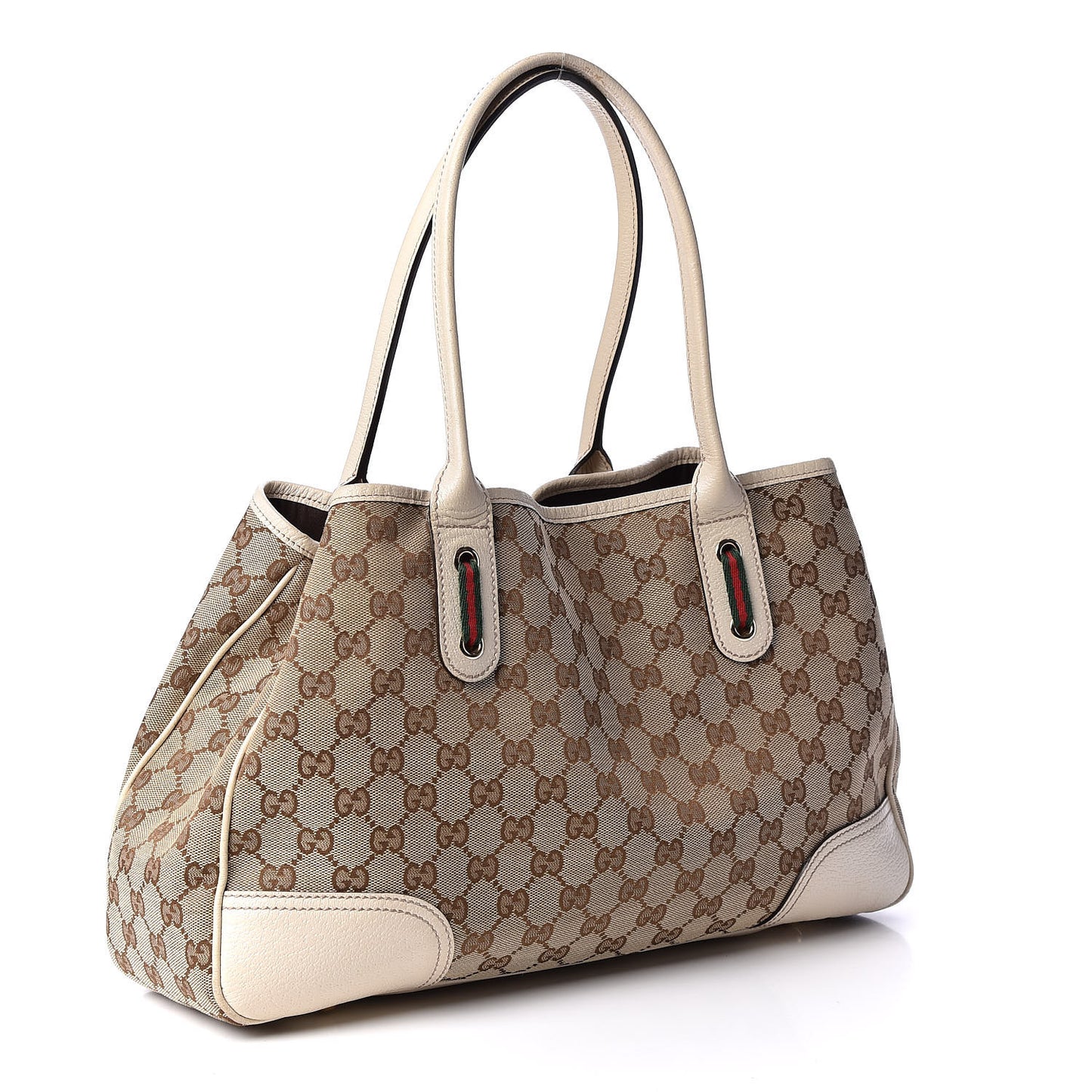 Monogram Medium Princy Tote Off White