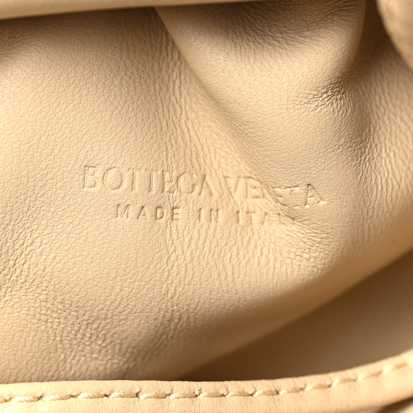 Nappa Intrecciato The Mini Pouch Porridge