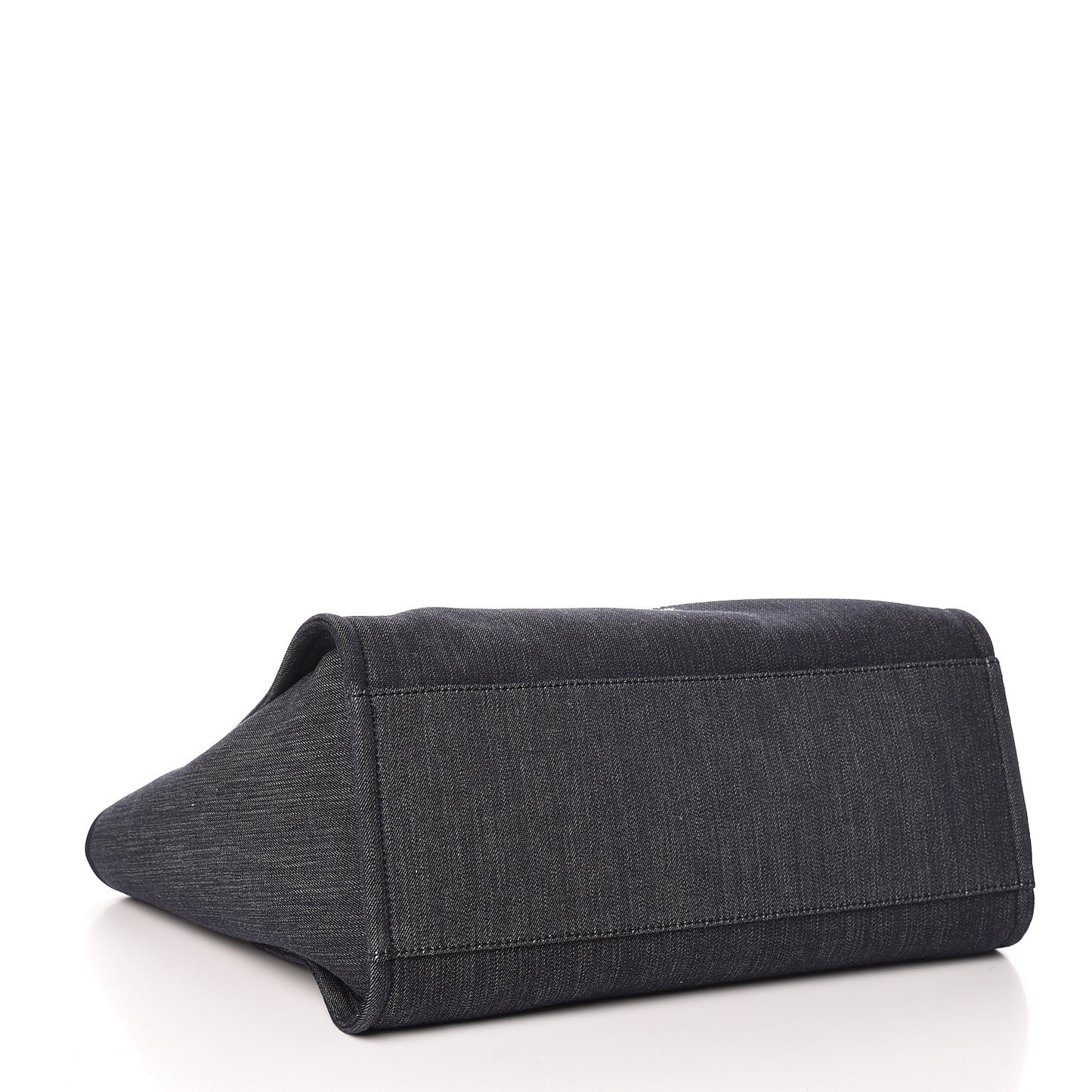 Denim Large Deauville Tote Dark Blue