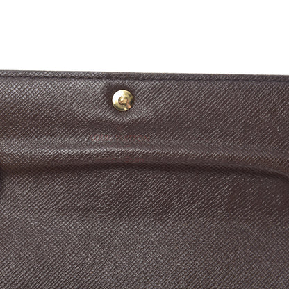 Louis Vuitton Damier Ebene Sarah Wallet 6 of 18