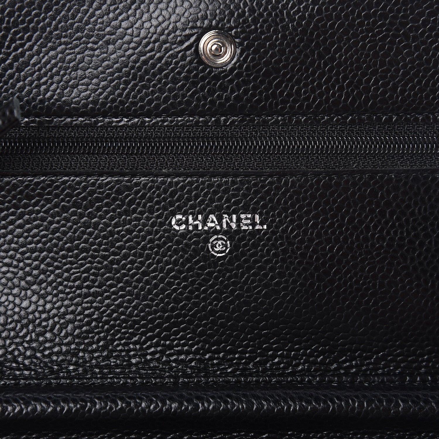Chanel Caviar Quilted Wallet On Chain WOC Black 6 of 11