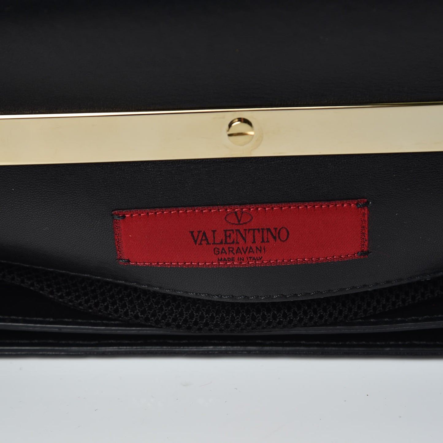 Lambskin Lace Large Girello Flap Black