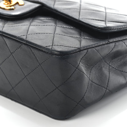 Chanel Lambskin Quilted Small Double Flap Black 9 of 12