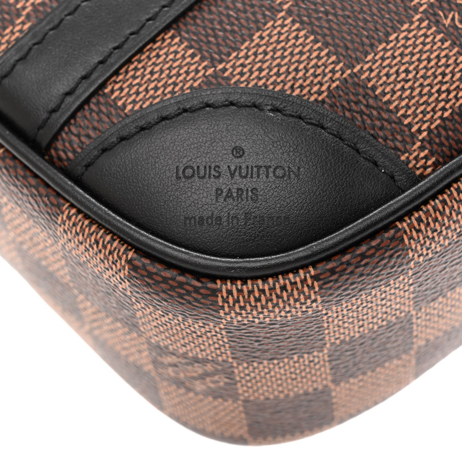 Louis Vuitton Damier Ebene Valisette Souple BB Black 6 of 9